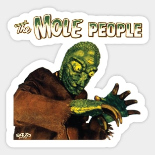 The Mole People Sticker